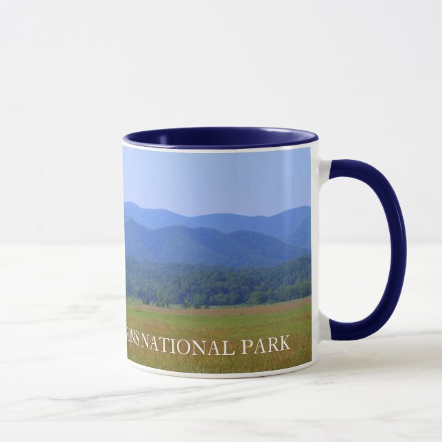 Great Smoky Mountains-Überblick - Cades Bucht Tasse (Rechts)