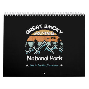 Great Smoky Mountains US National Park Camping Kalender