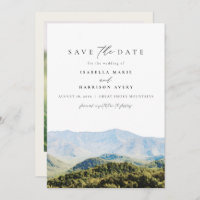 Great Smoky Mountains Ziel Save the Date