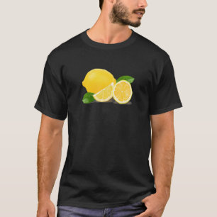 Great Sour Lemon Lemon Motif Zitrus Fruit Lemon Ye T-Shirt