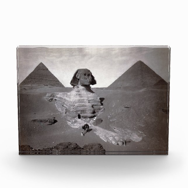 Great Sphinx & Giza Pyramids Necropolis Ägypten Fotoblock (Vorderseite)