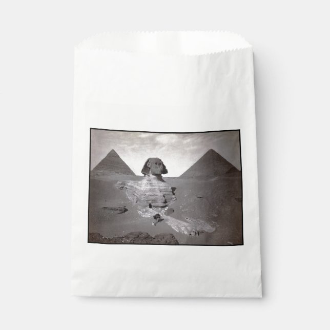 Great Sphinx & Giza Pyramids Necropolis Ägypten Geschenktütchen (Vorderseite)