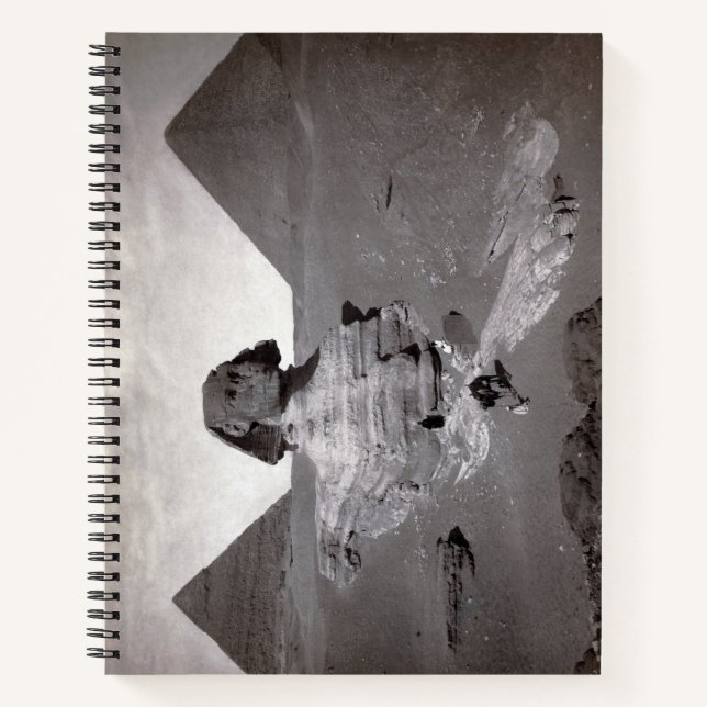 Great Sphinx & Giza Pyramids Necropolis Ägypten Notizbuch (Vorderseite)