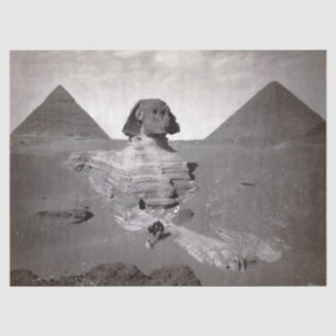 Great Sphinx & Giza Pyramids Necropolis Ägypten Seidenpapier