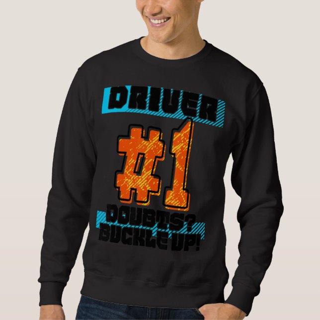 Great Statement Racing Autofahrer Racer Sweatshirt (Vorderseite)