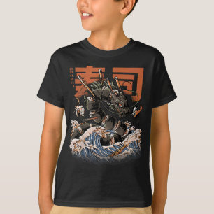 Great Sushi Dragon Japanisch Food Kawaii Dragon An T-Shirt