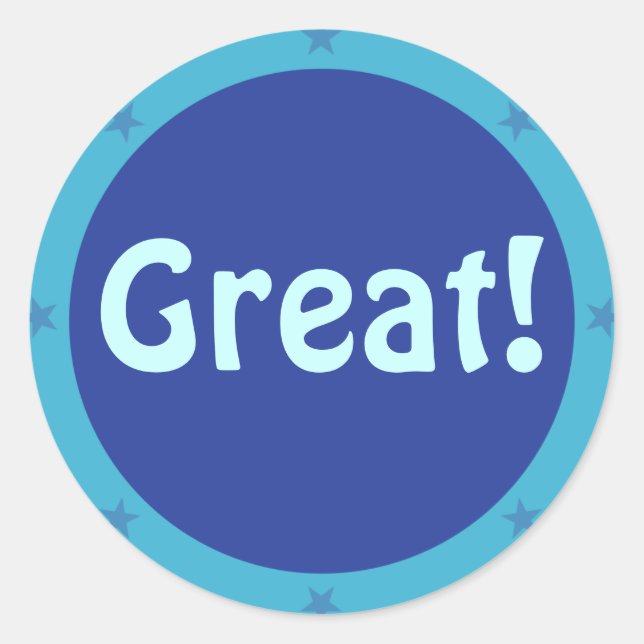 Great - Teacher Sticker Series (Vorderseite)