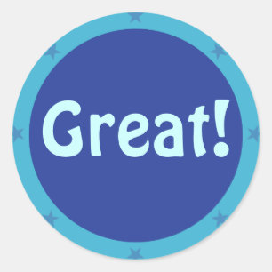 Great - Teacher Sticker Series