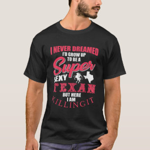 Great Texan Design Texas USA Longhorn T Shirt