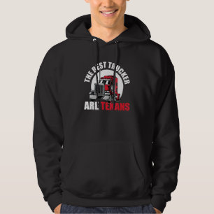 Great Texan Trucker Sprichwort Longhorn Texas Truc Hoodie