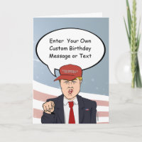 Great Trump Birthday Card - Anpassen Sie Ihre Bots