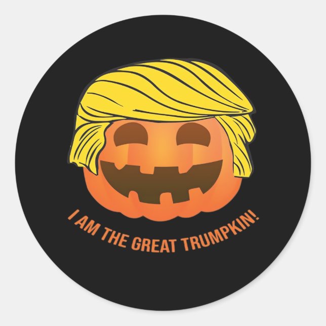 Great Trumpkin Runder Aufkleber (Vorderseite)