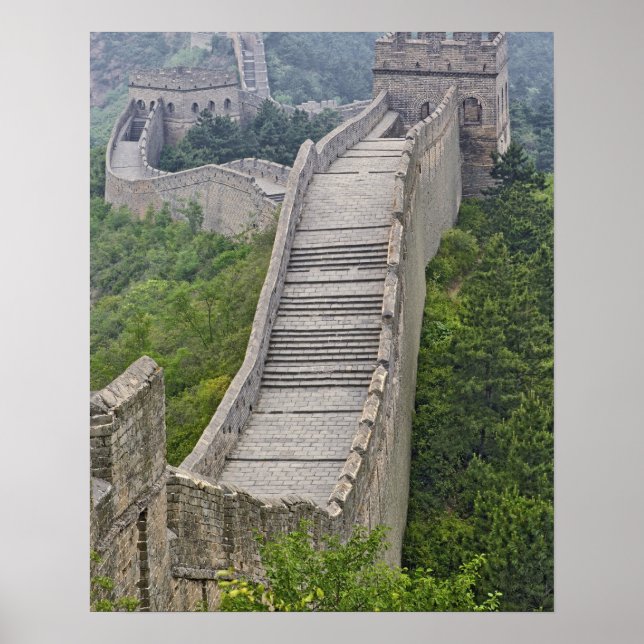 Great Wall, Jinshanling, China Poster (Vorne)