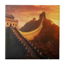 Great Wall of China Sunset - Majestic