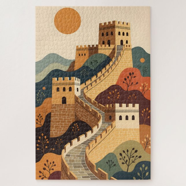 Great Wall Puzzle (Vertikal)