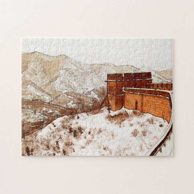 Great Wall Puzzle (Horizontal)