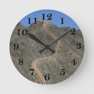 Great Wall - West End - View Runde Wanduhr