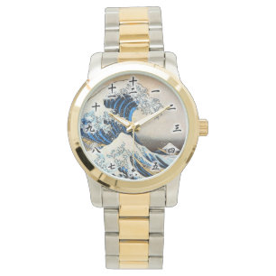 Great Wave, Hokusai, Ukiyo-e Armbanduhr