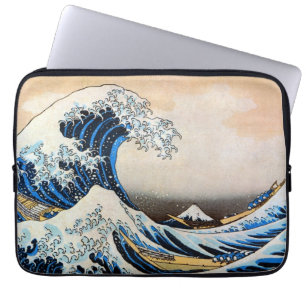 Great Wave, Hokusai, Ukiyo-e Laptopschutzhülle