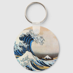 Great Wave, Hokusai, Ukiyo-e Schlüsselanhänger
