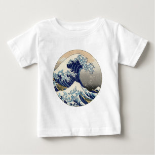 Great Wave Kanagawa japanisches Gemälde Baby T-shirt