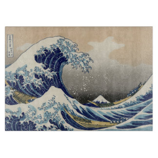 Great Wave Kanagawa japanisches Gemälde Schneidebrett