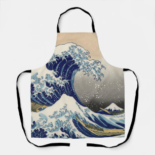 Great Wave Kanagawa japanisches Gemälde Schürze