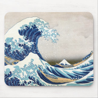 Great Wave Off Kanagawa Japanisch Fine Art Mousepad