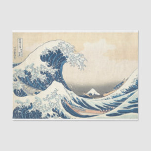 Great Wave off Kanagawa Japanisch Ukiyo-e Decoupag Seidenpapier