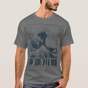 Great Wave Off Kanagawa japanische Kunst Japan Aes T-Shirt