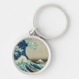 Great Wave Off Kanagawa & japanische Kunst /Japan Schlüsselanhänger