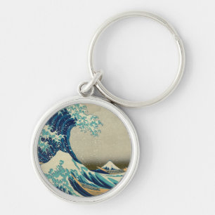 Great Wave Off Kanagawa & japanische Kunst /Japan Schlüsselanhänger