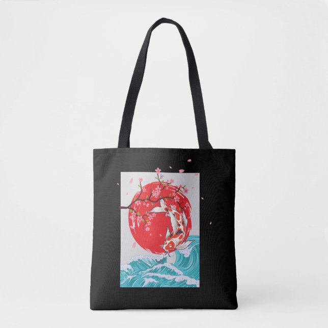Great Wave off Kanagawa Japanischer Fischkarpfen K (Vorderseite)