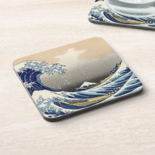 Great Wave Off Kanagawa & Mount Fuji Japan Sea Getränkeuntersetzer