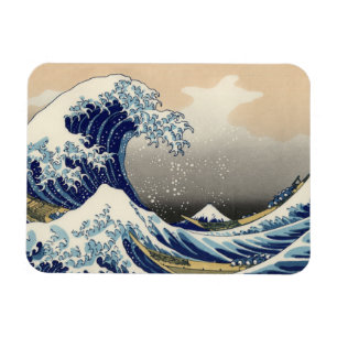 Great Wave Off Kanagawa & Mount Fuji Japan Sea Magnet