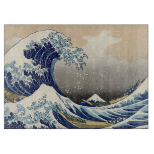 Great Wave Off Kanagawa & Mount Fuji Japan Sea Schneidebrett