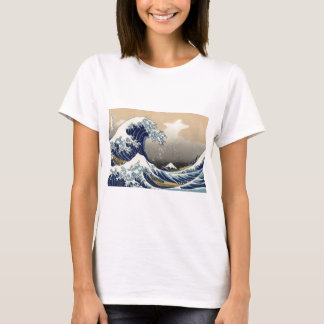 Great Wave Off Kanagawa Orientale Kunstkunst T-Shirt