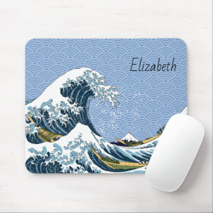 Great Wave off Kanagawa Personalisiert Mousepad