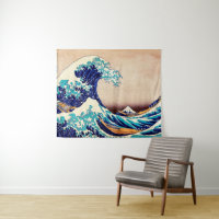 Great Wave Off Kanagawa Vintage japanische Kunst
