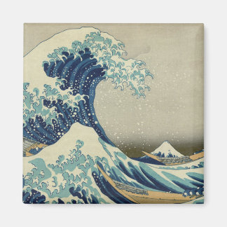 "Great Wave off Kanagawa" von Hokusai magnet