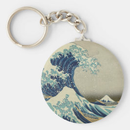 "Great Wave off Kanagawa" von Hokusai Schlüsselanhänger