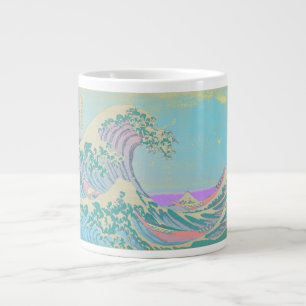 Great Wave Pastel Bone China Tasse