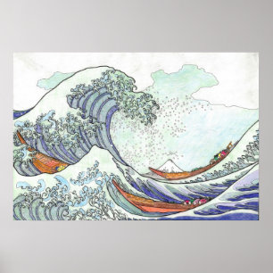 Great Wave Poster