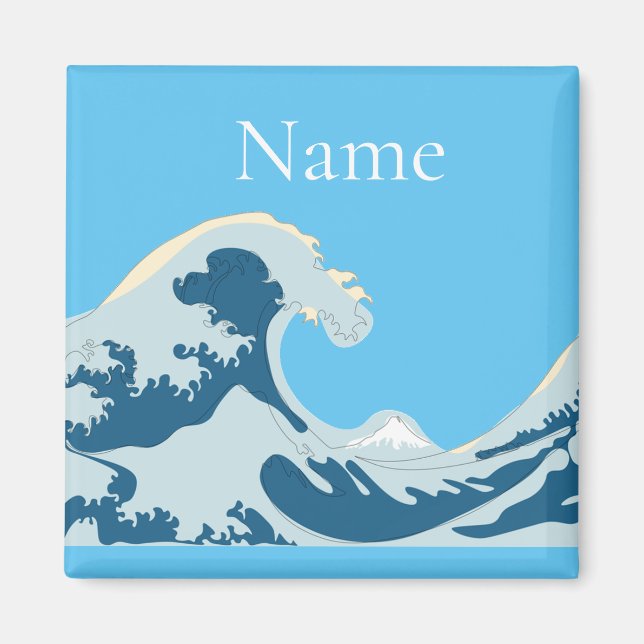 Great Wave Thunder_Cove Magnet (Vorne)
