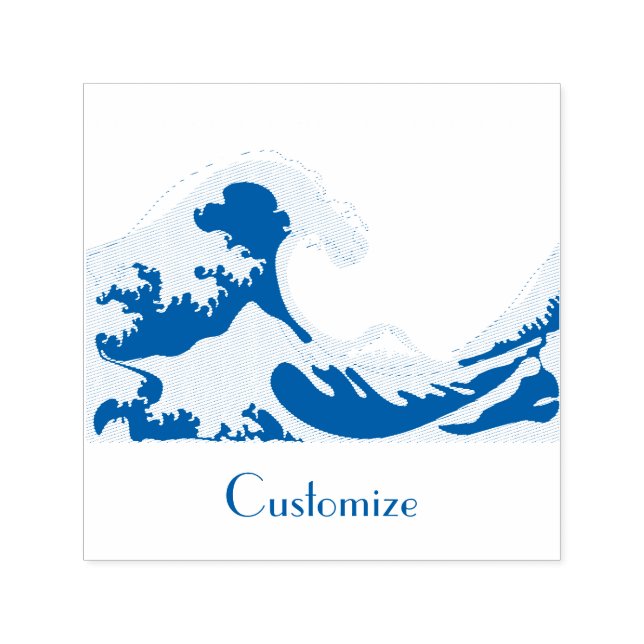 Great Wave Thunder_Cove Permastempel (Design)