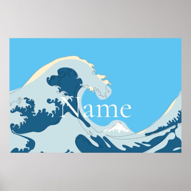 Great Wave Thunder_Cove Poster (Vorne)