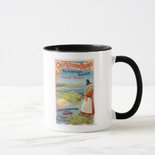Great Western Railray Promo bereist nach Wales Tasse