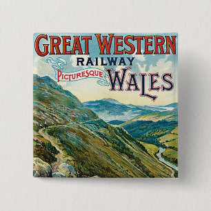 Great Western Railway ~ Wales Button