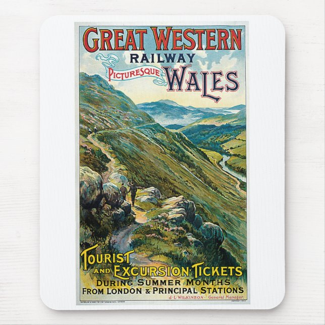Great Western Railway ~ Wales Mousepad (Vorne)
