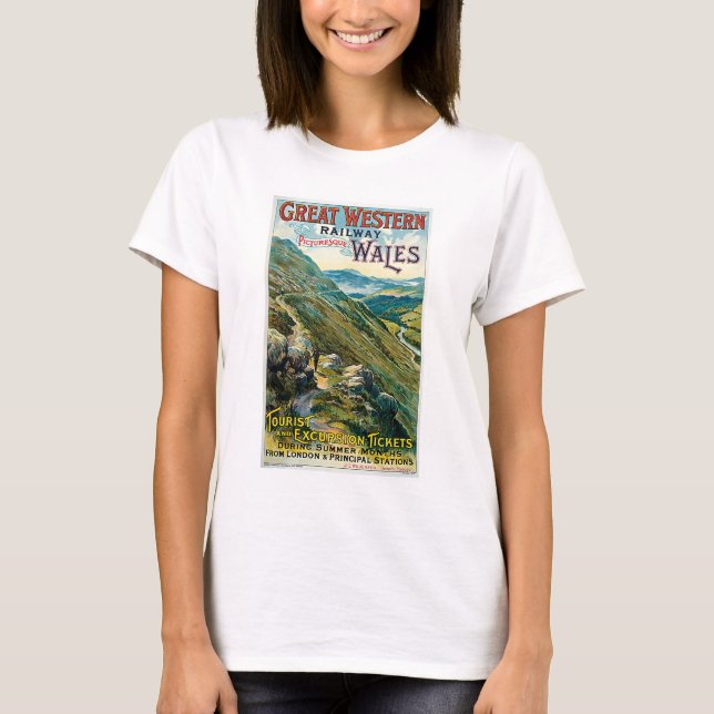 Great Western Railway ~ Wales T-Shirt (Vorderseite)